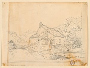 山谷中的农民房 作者 尤金·爱德华·苏尔斯