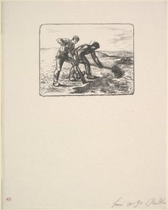 挖掘者，1830-99。 作者 尤金·弗罗芒