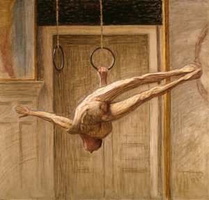 环形体操运动员，1912年 作者 尤金·杨松