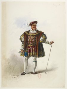 Btv1b84558104 59 - Saint-Saëns - Henry VIII - Maquettes de costumes - Lacoste - 59.亨利八世