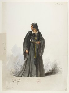 Btv1b84558104 73 - Saint-Saëns - 亨利八世 - 服装模特 - Lacoste - 70.无领传奇 作者 尤金·拉科斯特（Eugene Lacoste）