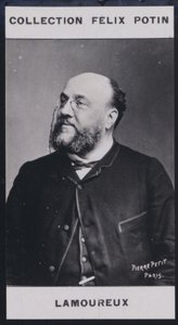查尔斯-拉穆勒（1834-1899）（黑白照片）。 作者 欧洲摄影师