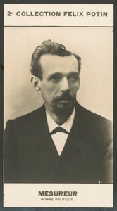 Gustave-Emile Measurer, 政治家 作者 欧洲摄影师