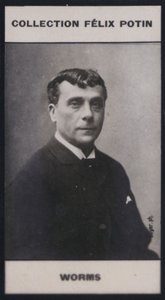 古斯塔夫·沃尔姆斯 (Gustave Worms) (1836)（黑白照片） 作者 欧洲摄影师