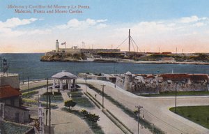 Havana, Cuba: Malecon, Punta and Morro Castles (photo) 作者 欧洲摄影师