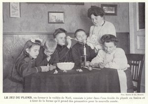 Le Jeu Du Plomb (b/w photo) 作者 欧洲摄影师
