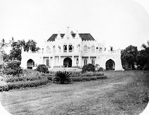 Raden Saleh&39;s House，Cikini，Java，c.1872 作者 欧洲摄影师