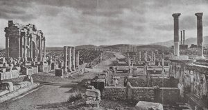 Timgad (b/w photo) 作者 欧洲摄影师