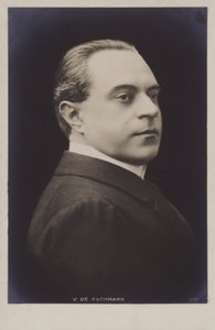 俄罗斯 - 德国钢琴家Vladimir de Pachmann 作者 欧洲摄影师
