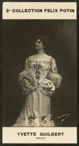 Yvette Guilbert，艺术家 作者 欧洲摄影师