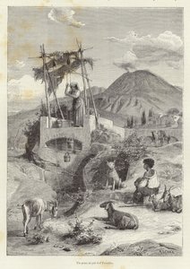 维苏威火山脚下的一口井 作者 欧洲学校