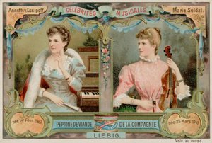 Annette von Essipoff和Marie Soldat 作者 欧洲学校