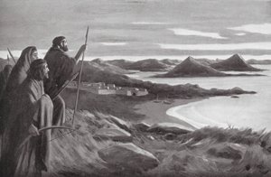 希腊的雅利安入侵者（石版画） 作者 欧洲学校