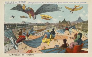 2000年，巴黎的Avenue de lOpera大道 作者 欧洲学校
