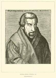 Blessed Peter Canisius, SJ (engraving) 作者 欧洲学校