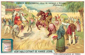 Carnival games at Orizaba, Mexico (chromolitho) 作者 欧洲学校