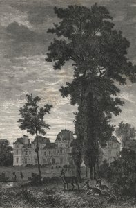 Chateau De MM Pereire A Armainvilliers (engraving) 作者 欧洲学校