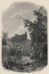 Chateau De Mouchy (engraving) 作者 欧洲学校