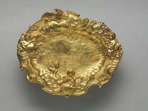 菜，英格兰或德国，约1725-1750年 作者 欧洲学校