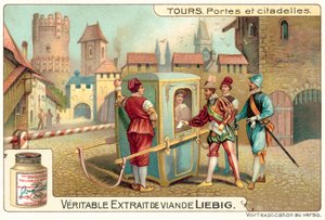 大门和城堡(chromolitho) 作者 欧洲学校