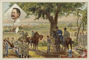 托拉将军和西班牙圣战前的西班牙战争，1898年7月17日西班牙投降后投降 作者 欧洲学校
