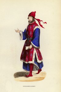 阿勒曼先生(彩色雕刻版) 作者 European School