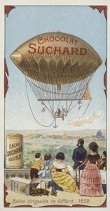 1852年Giffards飞船飞艇 作者 欧洲学校