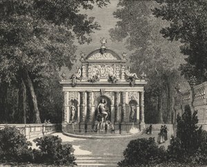 Grotte de Marie de Medicis au 卢森堡（雕刻） 作者 欧洲学校