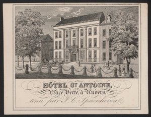 Hotel St Antoine，Anvers，安特卫普，JC Spaenhoven 作者 欧洲学校