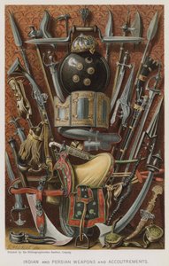 印度和波斯的武器和装备（chromolitho） 作者 欧洲学校