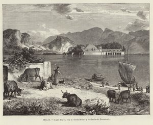 意大利 - 马焦雷湖，与Isola Bella和Isola dei Pescatori 作者 European School