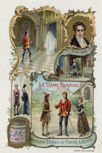 由Francois-Adrien Boieldieu创作的白人女士 作者 欧洲学校