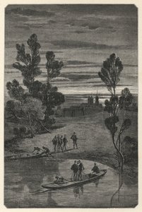 Le Pre Aux Clercs（雕刻）。 作者 欧洲学校