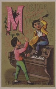 字母M，声乐和器乐 作者 欧洲学校