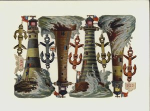 灯塔 (chromolitho) 作者 欧洲学校