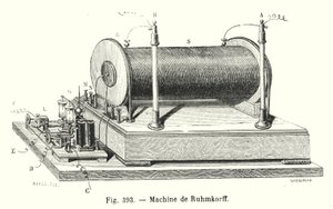 Machine de Ruhmkorff（雕刻） 作者 欧洲学校