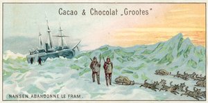 Nansen abandons the Fram (chromolitho) 作者 欧洲学校