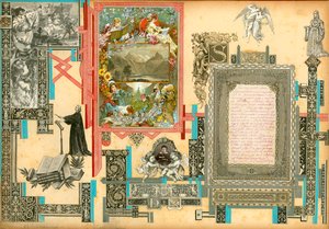 Sammelsurium 第一卷页面（印刷品） 作者 欧洲学校