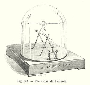 Pile seche de Zamboni (雕刻) 作者 欧洲学校