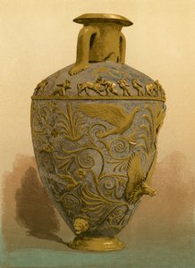 银色花瓶