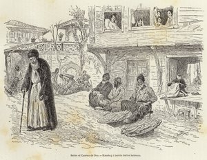 在金角湾，Kasskoj或犹太区 作者 欧洲学校