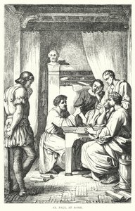圣保罗在罗马（雕版画 作者 European School