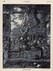 邪恶的舌头（石版画） 作者 欧洲学校