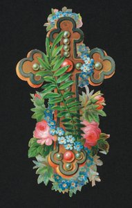 Victorian scraps: Holy cross (chromolitho) 作者 欧洲学校