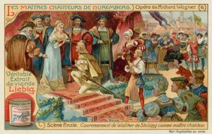 Walther获得冠军并成为Meistersinger 作者 欧洲学校