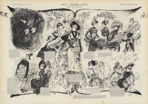 女装在尼斯和蒙特卡洛的时尚 作者 欧洲学校