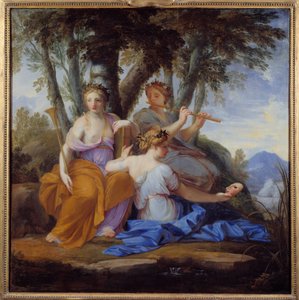 Clio，Euterpe和Thalie Elles的缪斯分别是历史，音乐和喜剧的缪斯。