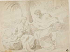 神圣家族 作者 Eustache Le Sueur