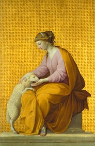 温顺 作者 Eustache Le Sueur