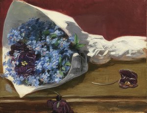 Blumenstrauß（鲜花花束）。 1874年